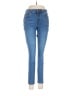 Tahari Solid Blue Jeans Size 8 - photo 1