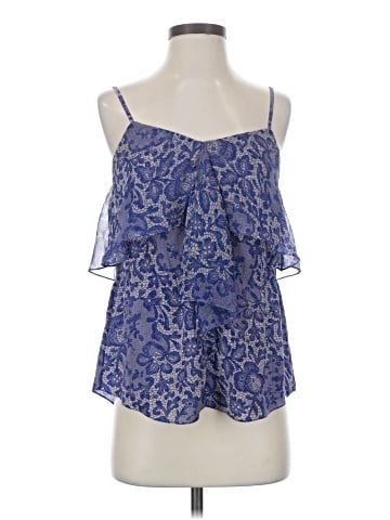Rebecca Taylor Sleeveless Silk Top (view 1)