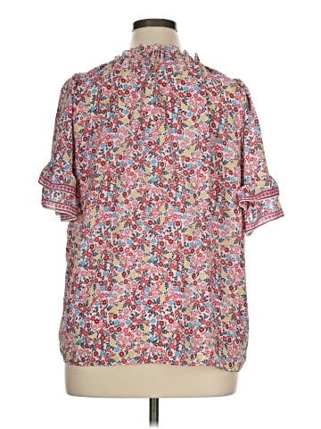 Max Studio Short Sleeve Blouse (view 2)