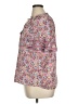 Max Studio 100% Polyester Floral Pink Short Sleeve Blouse Size 1X - photo 5