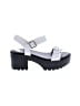 Torrid 100% Polyurethane White Sandals Size 8 (X-wide) - photo 1