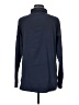 Columbia 100% Polyester Solid Blue Long Sleeve Blouse Size M - photo 2