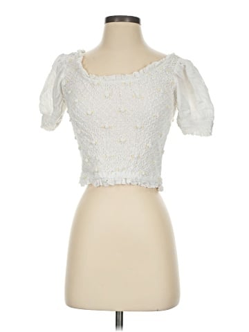 Free People Short Sleeve Blouse (view 1)