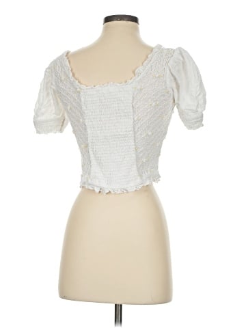 Free People Short Sleeve Blouse (view 2)