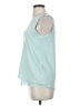 Cooper & Ella 100% Polyester Teal Sleeveless Blouse Size XS (0) - photo 5