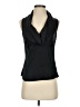 Express Design Studio Black Sleeveless Silk Top Size S - photo 1