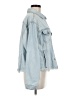 Topshop 100% Cotton Blue Denim Jacket Size 8 - photo 4