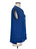 Laundry by Shelli Segal 100% Polyester Blue Sleeveless Blouse Size 8 - photo 4