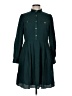 Ann Taylor 100% Polyester Teal Casual Dress Size 8 - photo 1