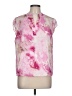 Shein 100% Polyester Tie-dye Pink Sleeveless Blouse Size L - photo 1