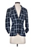 41Hawthorn Checkered-gingham Blue Blazer Size XS - photo 1