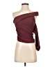 Pull&Bear Burgundy Sleeveless Top Size S - photo 1