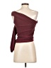 Pull&Bear Burgundy Sleeveless Top Size S - photo 2