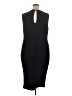 Torrid Solid Black Cocktail Dress Size 4X Plus (4) - photo 2
