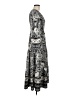 Umgee 100% Polyester Paisley Gray Casual Dress Size M - photo 4