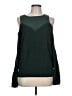 Monrow Color Block Green Sweater Vest Size L - photo 1