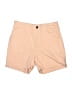 One 5 One Solid Tan Orange Khaki Shorts Size 10 - photo 1
