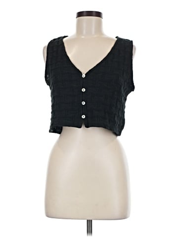 Madewell Basketweave-Stitch Vest (view 1)