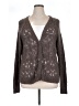 Maurices 100% Acrylic Brown Cardigan Size XL - photo 1