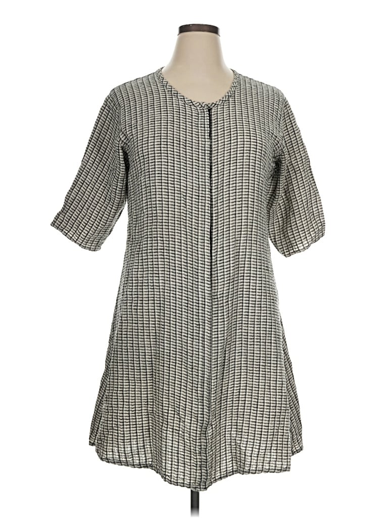Pre-owned Tahari Casual Dress In Gray