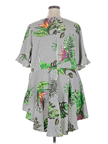 Ashley Stewart Short Sleeve Blouse (view 2)