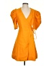 Assorted Brands Orange Casual Dress Size S - photo 1