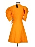 Assorted Brands Orange Casual Dress Size S - photo 2