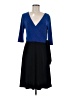 Star Vixen Color Block Blue Cocktail Dress Size M - photo 1