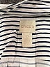Chico's Stripes Silver Short Sleeve Top Size S - photo 7