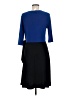 Star Vixen Color Block Blue Cocktail Dress Size M - photo 2