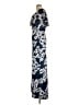 Unbranded Paisley Blue Casual Dress Size L - photo 5