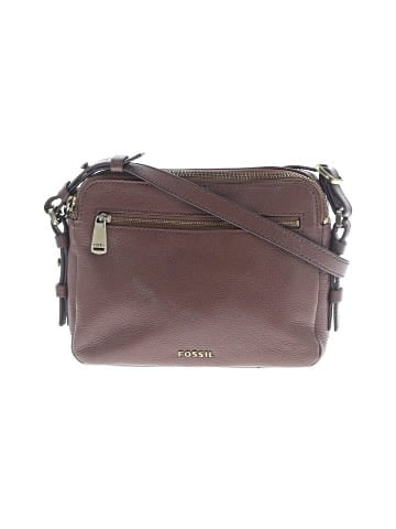 Fossil Leather Crossbody Bag (view 1)
