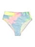 Cupshe Tie-dye Blue Swimsuit Bottoms Size S - photo 1