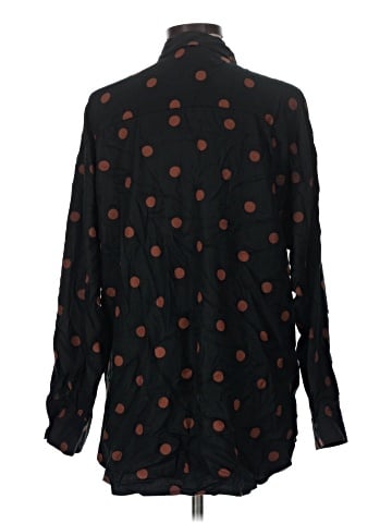 Ann Taylor LOFT Outlet Long Sleeve Button-Down Shirt (view 2)