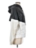 Nike 100% Nylon Color Block Silver Windbreaker Size M - photo 4