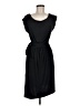 Boston Proper Solid Black Casual Dress Size M - photo 1