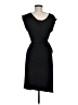 Boston Proper Solid Black Casual Dress Size M - photo 2