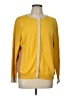 Lands' End 100% Baumwolle Yellow Cardigan Size L - photo 1