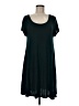 Mind Code Solid Teal Brown Casual Dress Size M (estimated) - photo 1