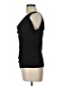 Dots Black Short Sleeve Top Size L - photo 5