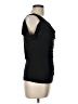 Dots Black Short Sleeve Top Size L - photo 4