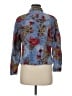 Coldwater Creek Floral Blue Jacket Size M - photo 2