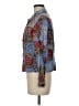 Coldwater Creek Floral Blue Jacket Size M - photo 5