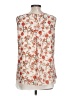 Rose + Olive 100% Polyester Ivory Sleeveless Blouse Size L - photo 2