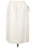 Suit Studio 100% Polyester Ivory Casual Skirt Size 12 - photo 1