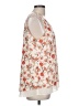 Rose + Olive 100% Polyester Ivory Sleeveless Blouse Size L - photo 4
