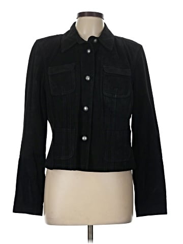 INC International Concepts Leather Jacket (view 1)