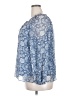 LC Lauren Conrad 100% Polyester Blue 3/4 Sleeve Blouse Size XXL - photo 5