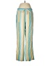 Cato Stripes Blue Linen Pants Size M - photo 1