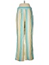 Cato Stripes Blue Linen Pants Size M - photo 2